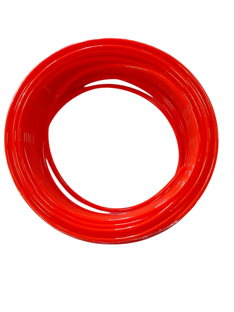 Пневмотрубка NBPT красная 6х4х50 PU98A-полиуретан