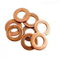 Шайбы медные